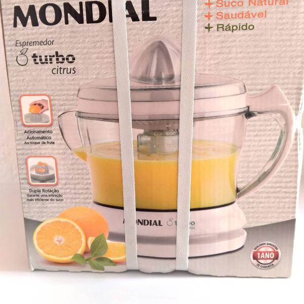 espremedor de frutas mondial turbo citrus