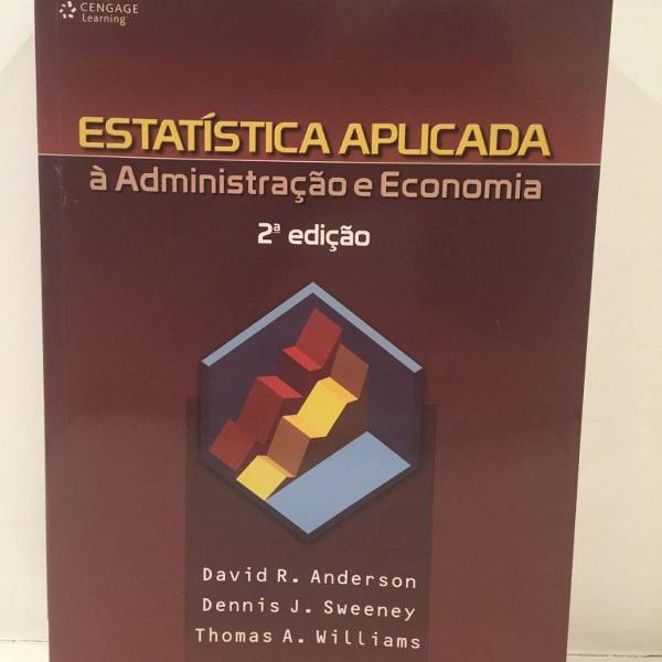 estatística aplicada à administração e economia 2a ed