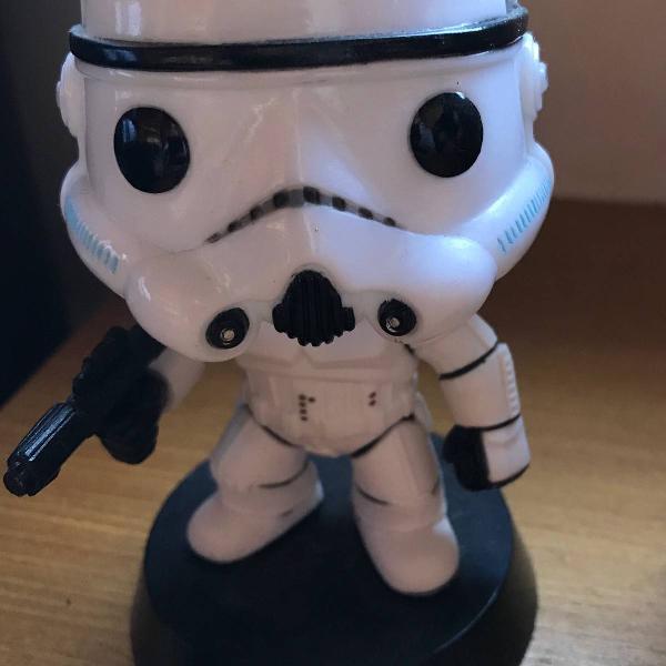 funko pop star wars stormtrooper sem a caixa em excelente