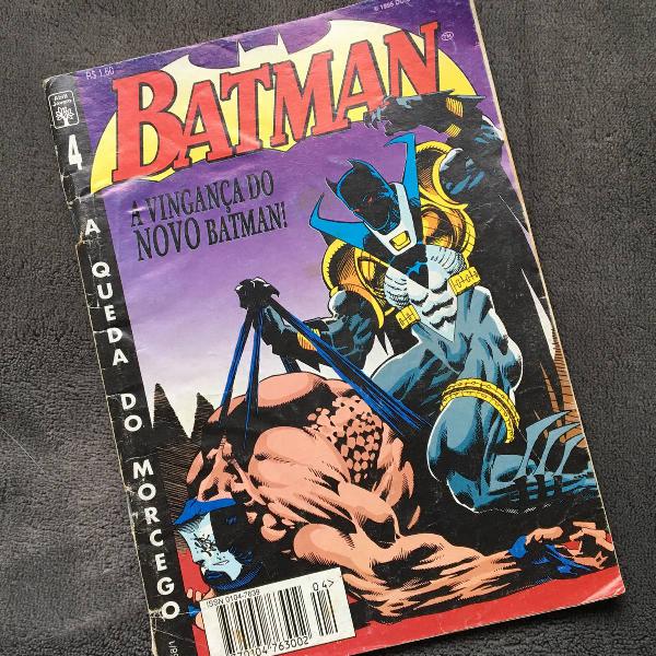 hq batman queda do morcego n°4 1995