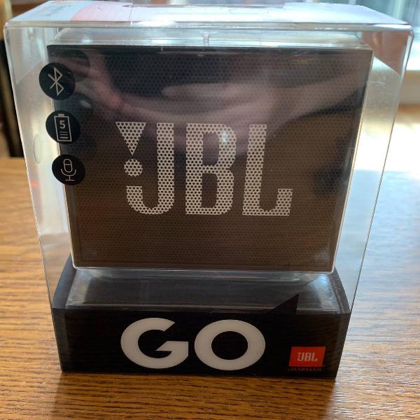 jbl go - caixa de som bluetooth portátil