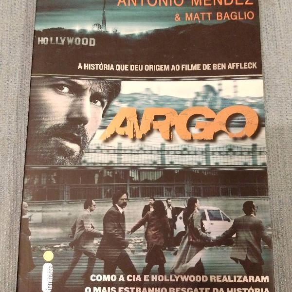livro ARGO ( Antonio Mendez e Matt Baglio)