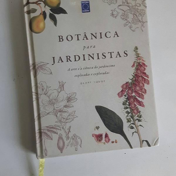 livro botânica para jardinistas