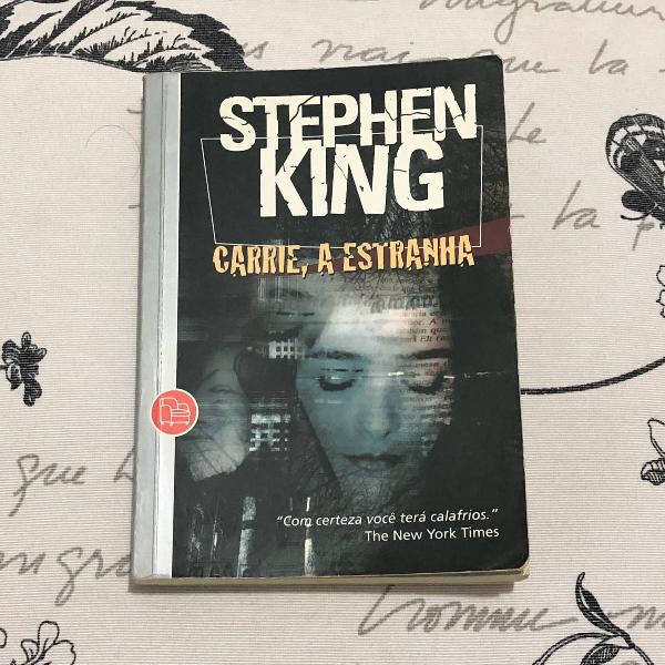livro carrie, a estranha - stephen king