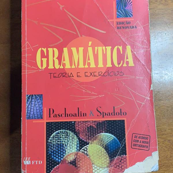 livro de gramática