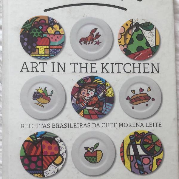 livro de receitas morena leite e romero brito