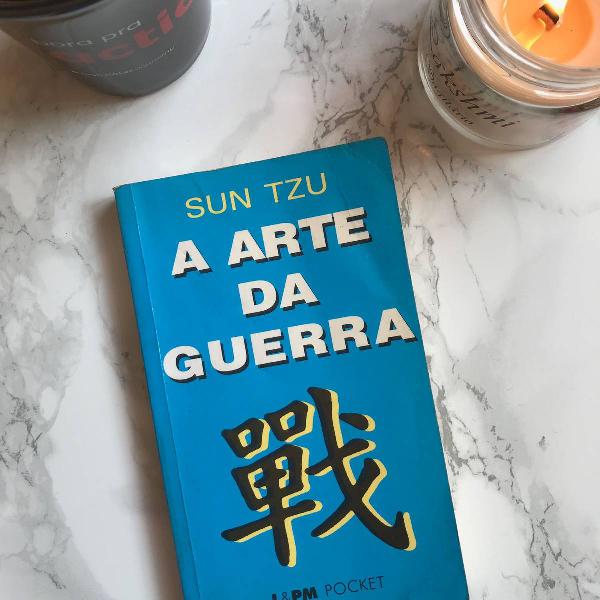 livro pocket a arte da guerra - sun tzu - estratégia