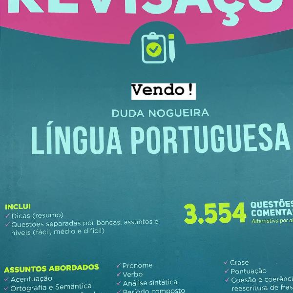 livro revisaço língua portuguesa