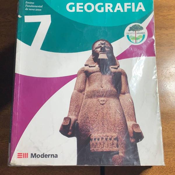 livros didáticos de geografia - 7º, 8º e 9º ano