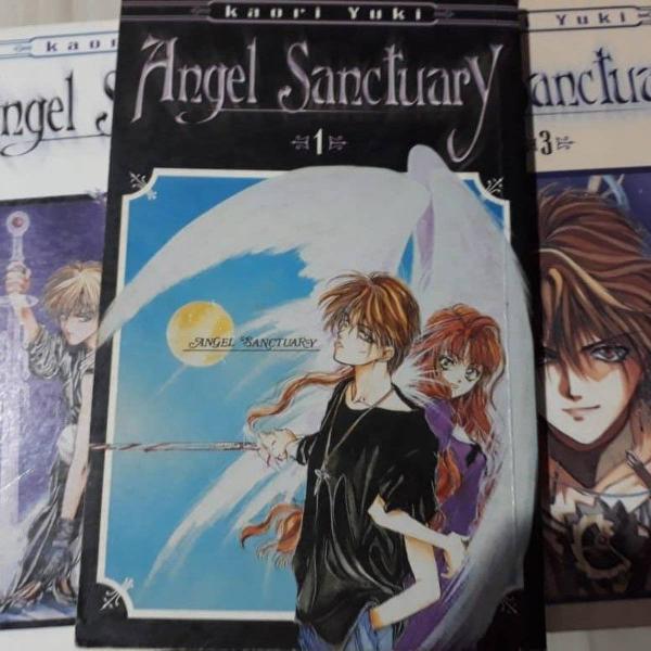 mangá angel sanctuary - volumes 1, 2 e 3