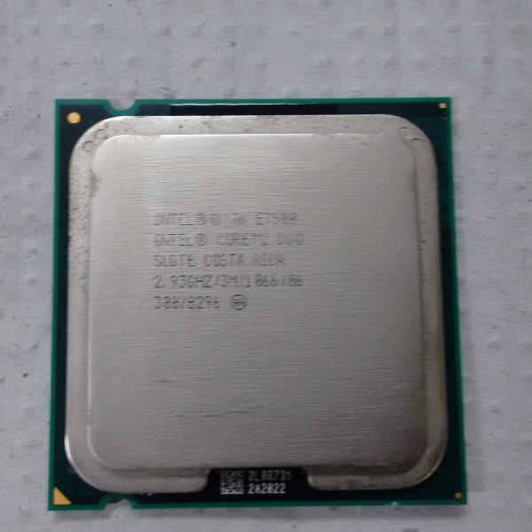 processador intel core 2 duo e7500 soquete lga 775