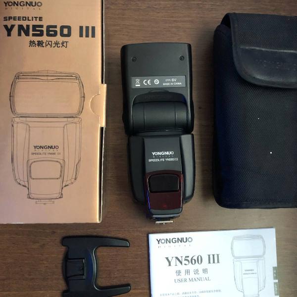 yongnuo speedlite yn560 iii (flash/canon/nikon)