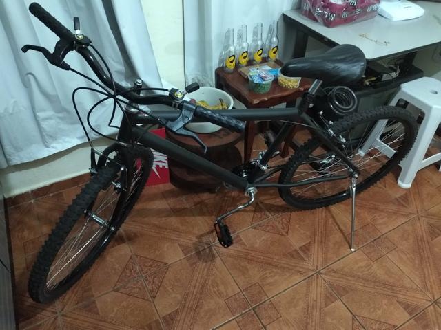 Bicicleta com cadeado