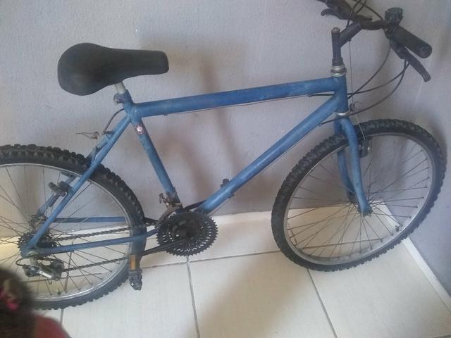 Bicicleta com marcha