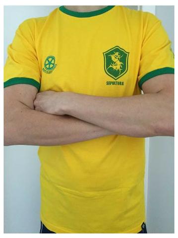 Camisa Seleção Brasileira - Sepultura - Tam P