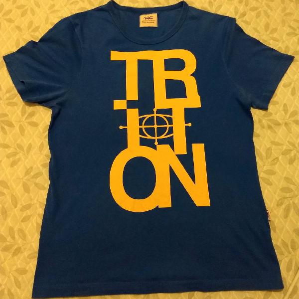 Camiseta Triton Azul tamanho P