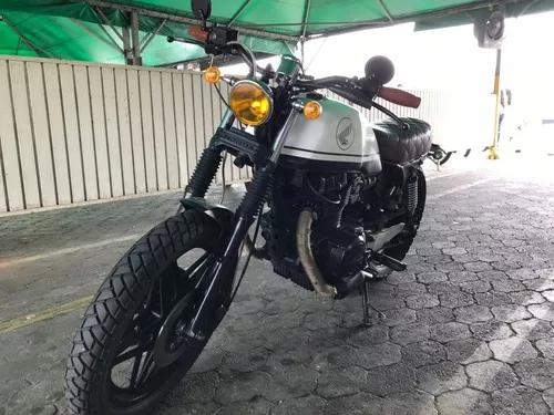 Cb 400 Brat (bratstyle / Cafe Racer / Bobber) - Linda!