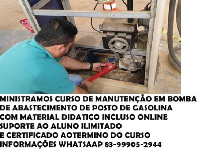 Curso de manutenção em bombas de posto de gasolina