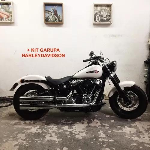 Harley Davidson Softail Slim (fatboy) + Kit Garupa