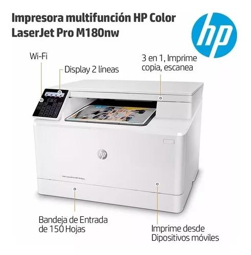 Impressora Multifuncional Laserjet Color Hp Pro M180 220v