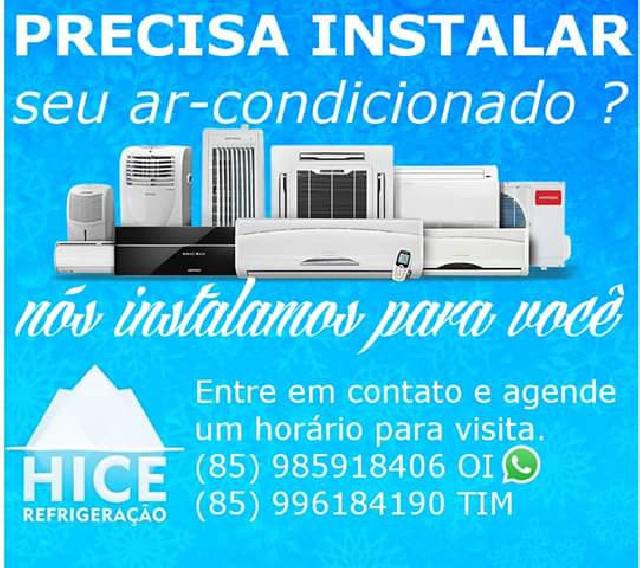 Instalação manutenção higienização