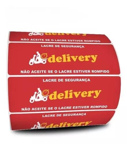 Lacre De Segurança Caixa De Delivery Super Cola Milheiro