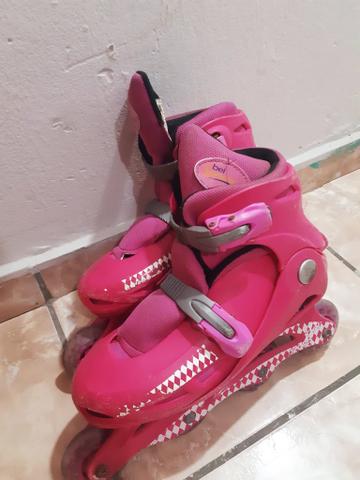 Patins bonito e barato