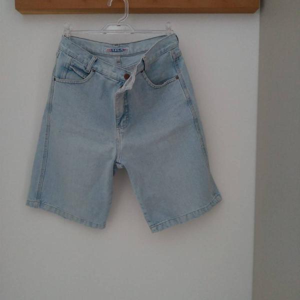 bermuda masculina - jeans vintage