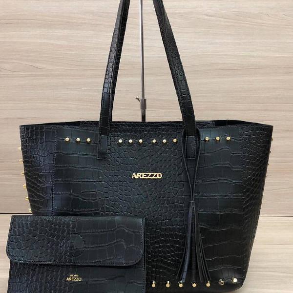 bolsa Arezzo croco