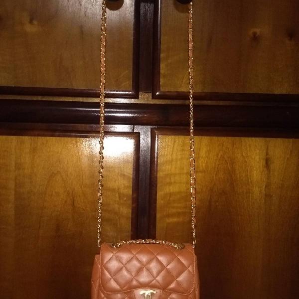 bolsa chanel caramelo