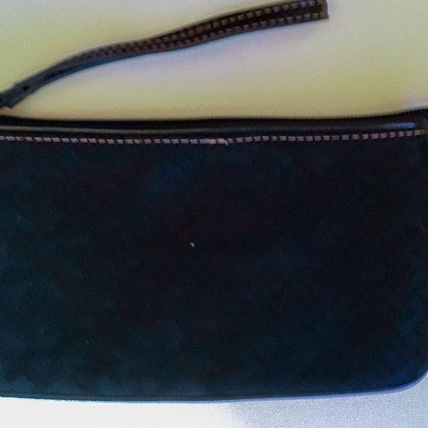 bolsa de mão preta da tommy hilfiger