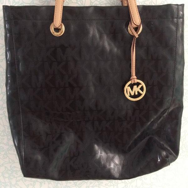 bolsa sacola michael kors cor preta