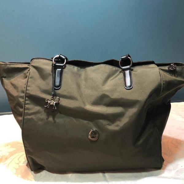 bolsa verde kipling