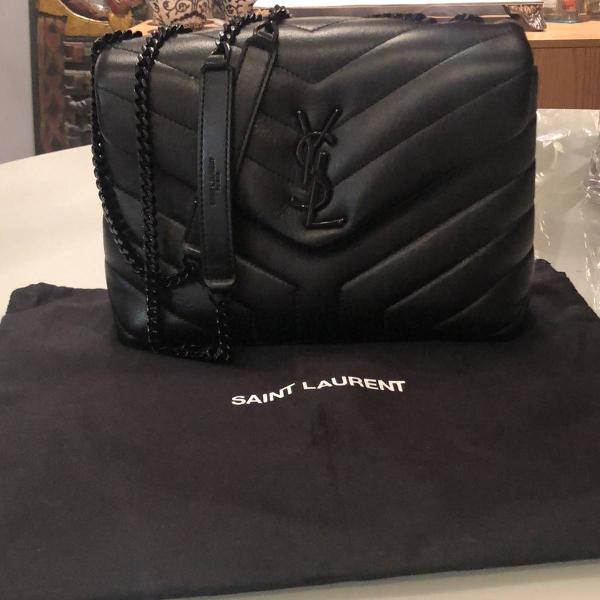 bolsa ysl all black