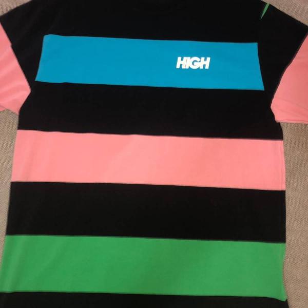 camiseta high kidz listrada