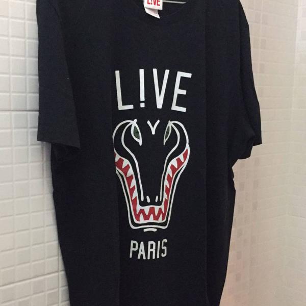 camiseta lacoste live! paris