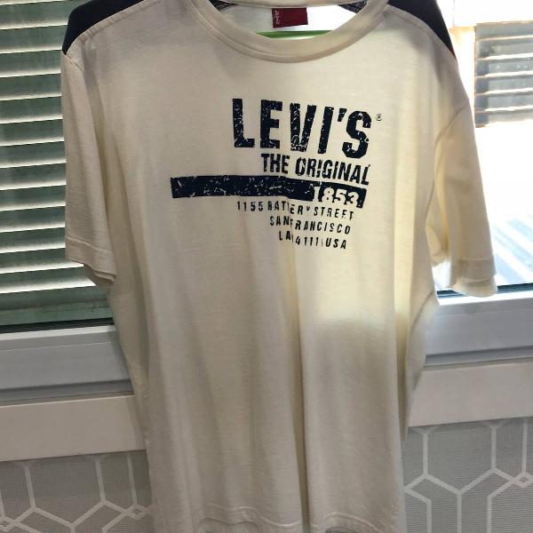 camiseta masculina manga curta marca levis tamanho g