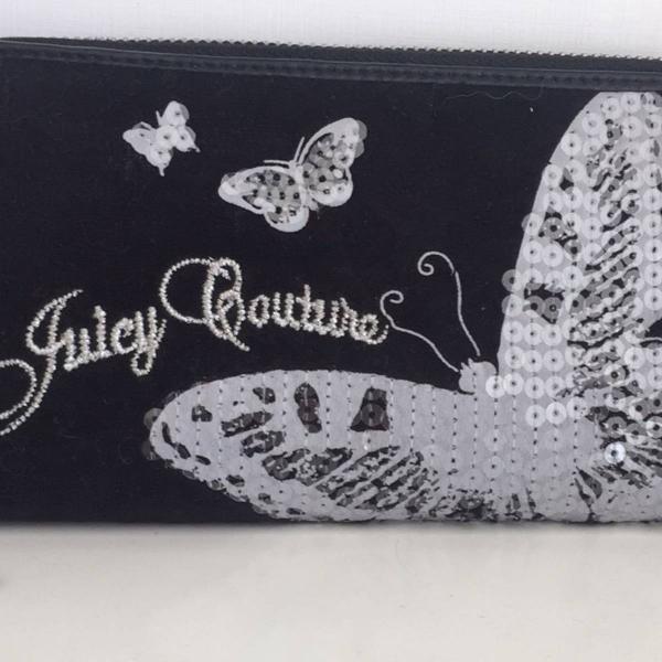 carteira veludo juicy couture