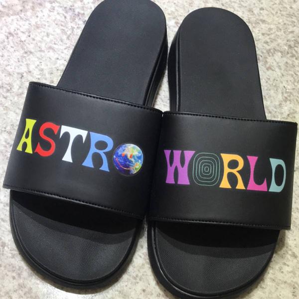 chinelo astroworld travis scott original na caixa