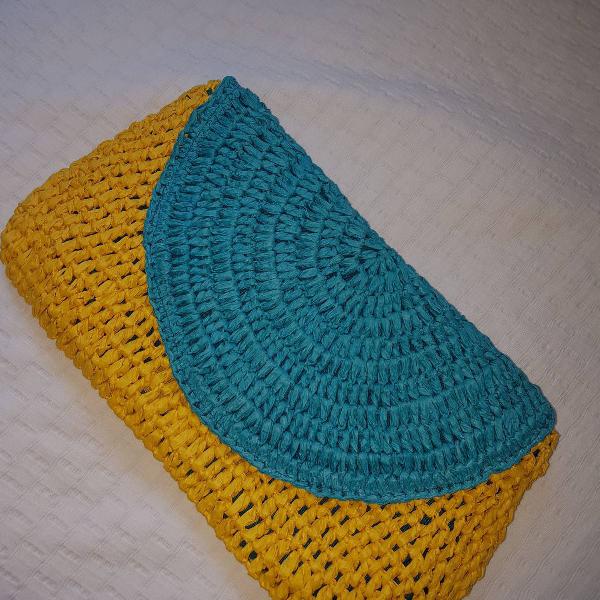 clutch bicolor le lis blanc