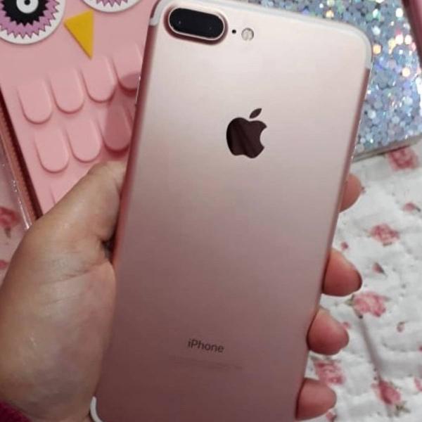 iphone 7 plus 256gb rosê