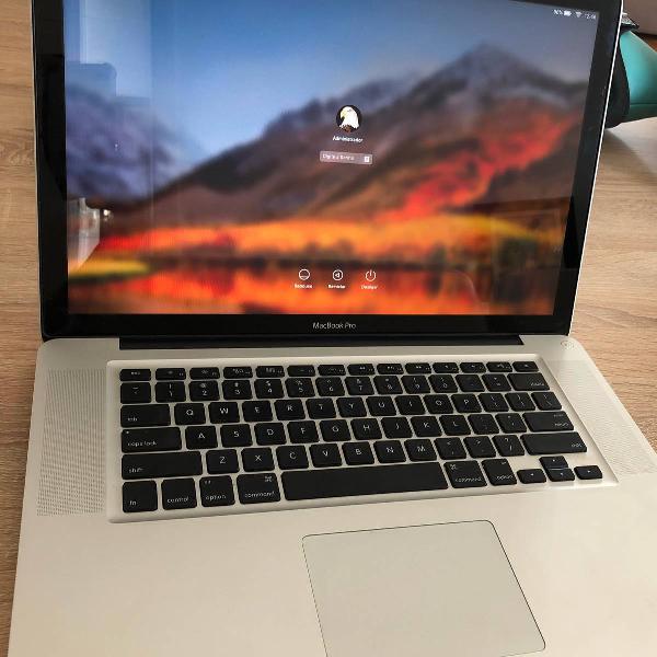 macbook pro 15 intel i7 2,2gz 750gb hd 8gb de memória