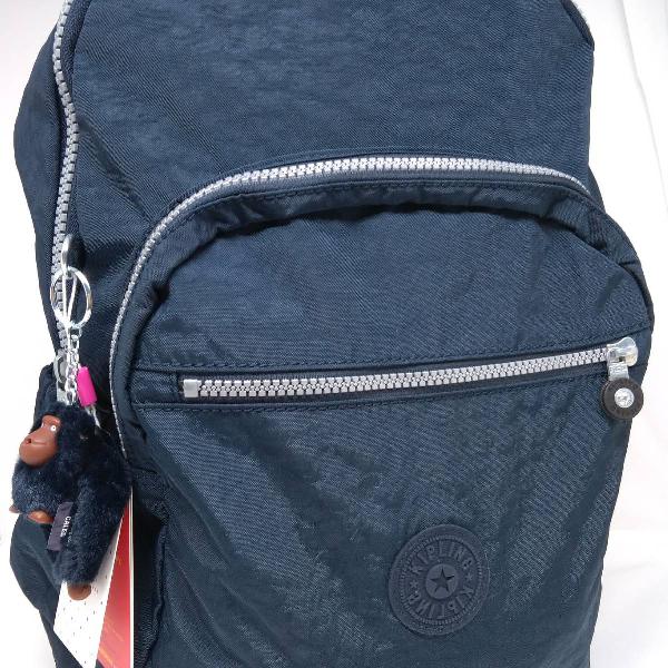 mochila escolar viagem notebook azul marinho kipling seoul
