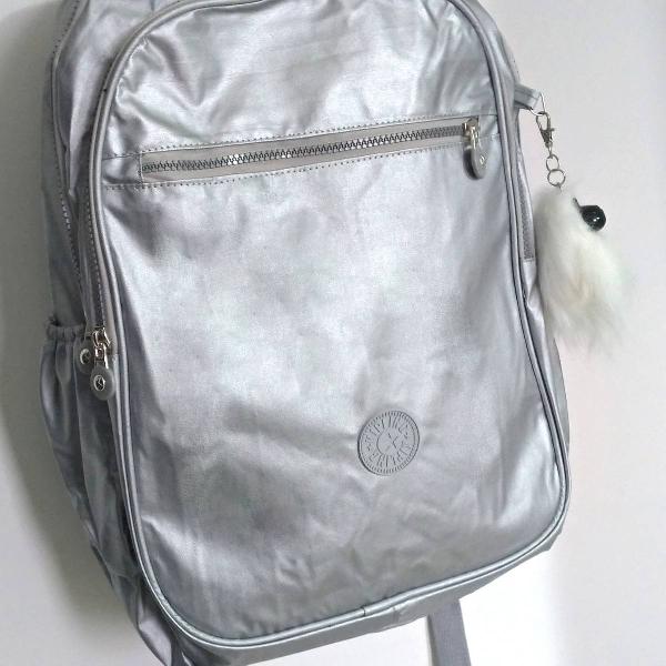 mochila kipling metallic