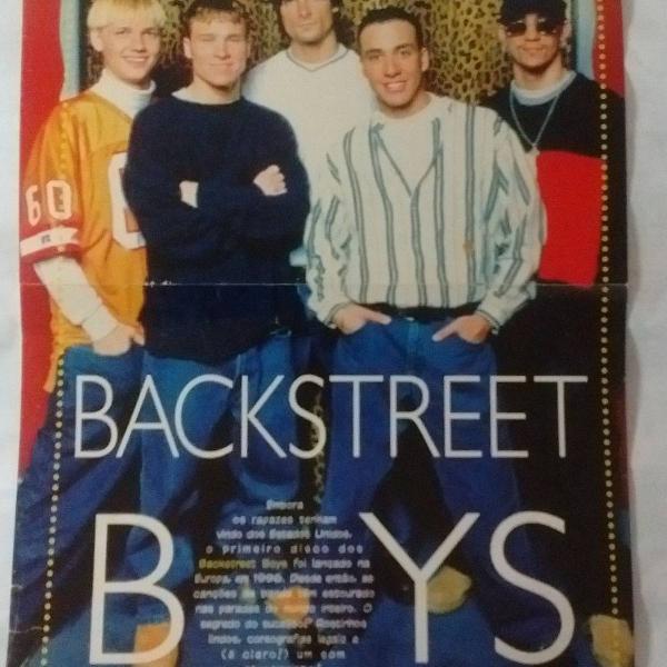 página bsb 3 1997 - backstreet boys - leia a descrição