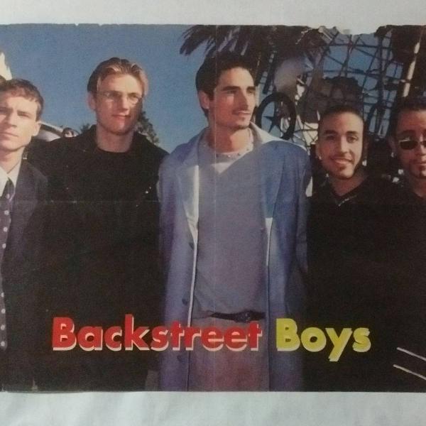 pôster bsb 1 1999 - backstreet boys - leia a descrição