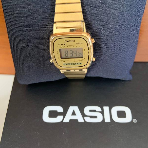 relógio vintage Casio
