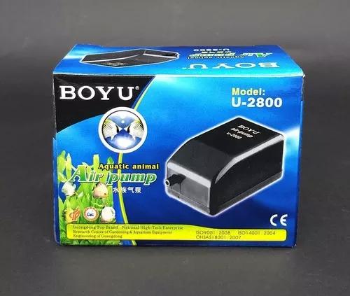 Bomba Compressor De Ar Boyu U-2800 Para Aquário 110v