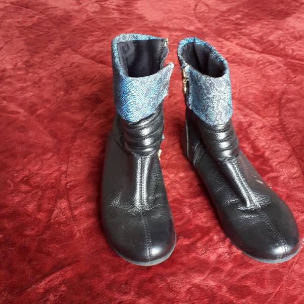 Botas town e country 35, couro