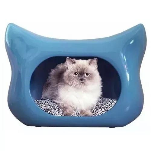 Casinha Para Gatos Toca Com Almofada Personalizada